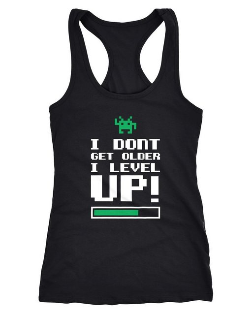 MoonWorks Tanktop Damen Tanktop I dont get older I level up Gamer Spruch Ra günstig online kaufen