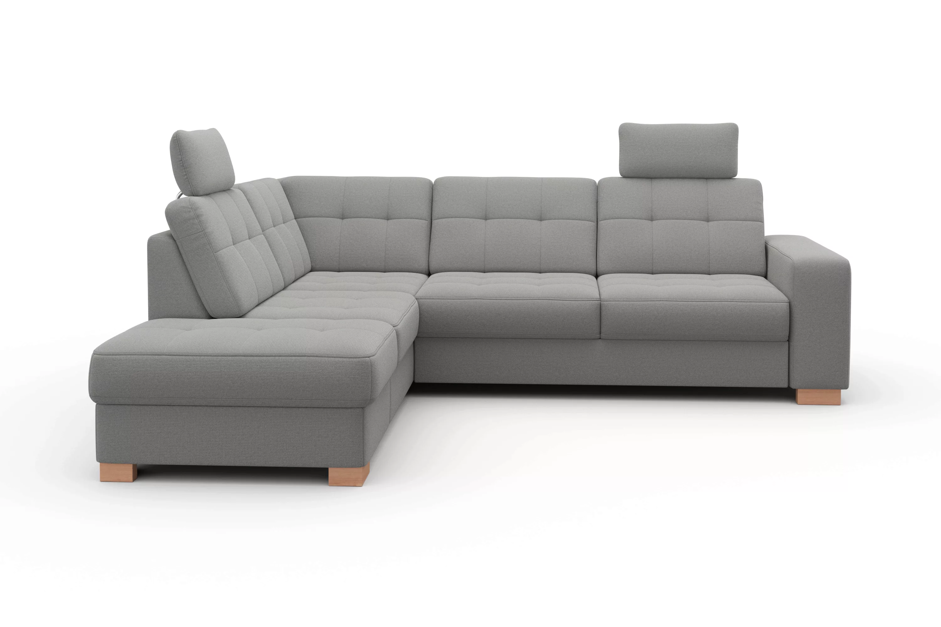 sit&more Ecksofa "Quincy L-Form", wahlweise mit Bettfunktion und Bettkasten günstig online kaufen