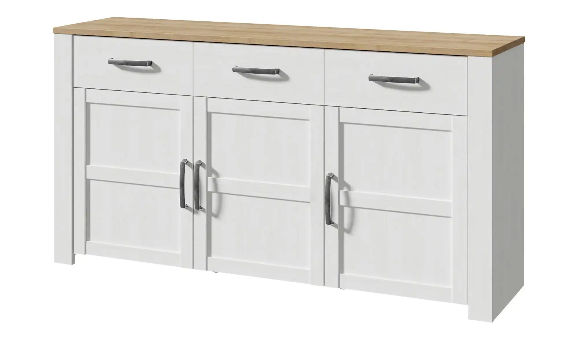 Sideboard  Toneo ¦ weiß ¦ Maße (cm): B: 166 H: 87 T: 42 Kommoden & Sideboar günstig online kaufen