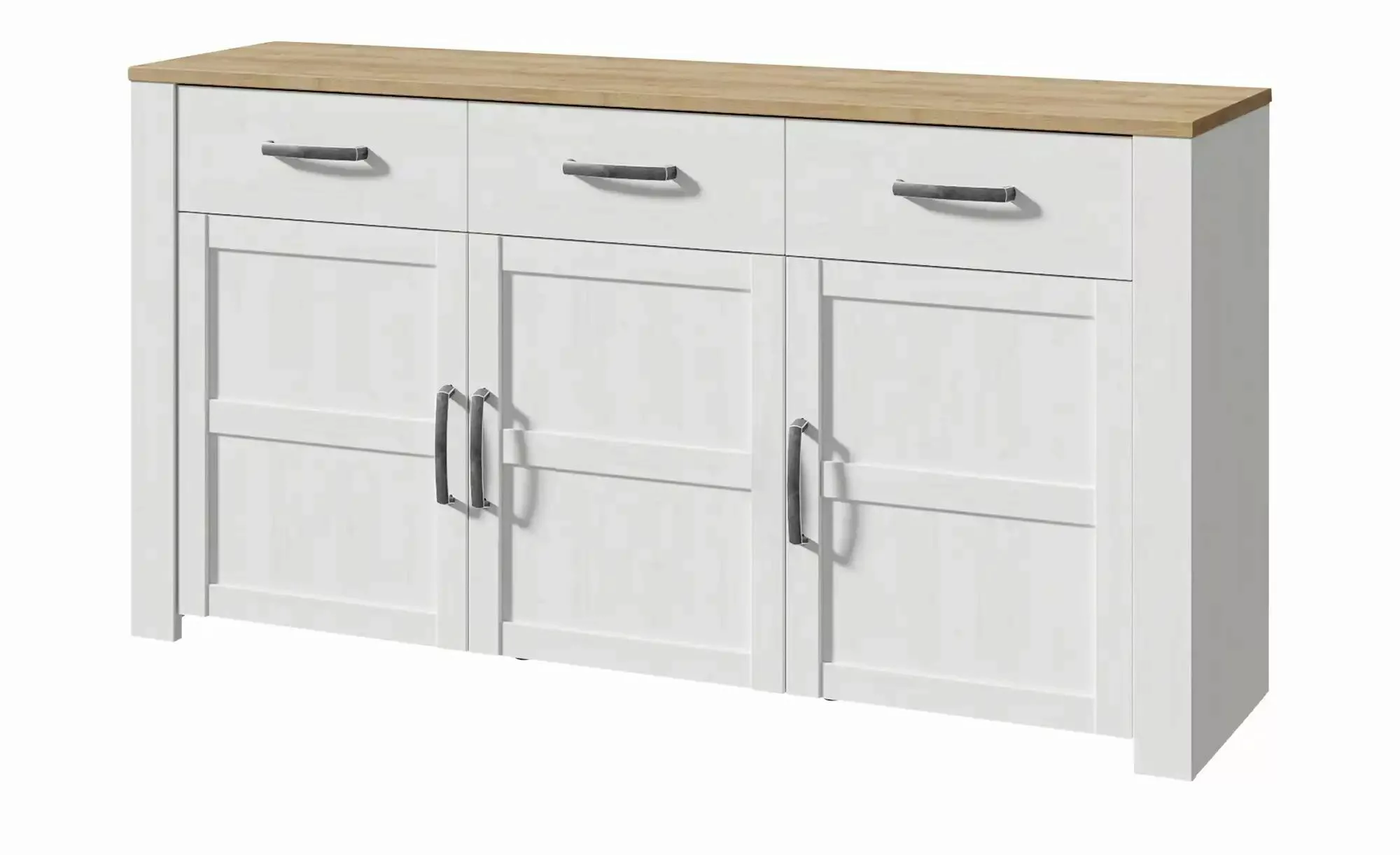 Sideboard  Toneo ¦ weiß ¦ Maße (cm): B: 166 H: 87 T: 42 Kommoden & Sideboar günstig online kaufen