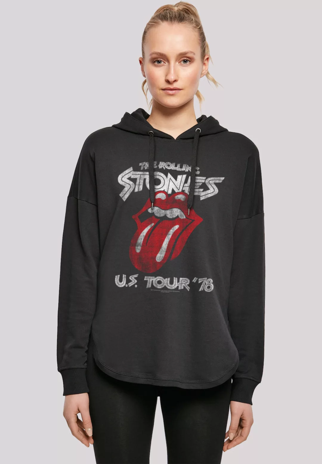 F4NT4STIC Kapuzenpullover "The Rolling Stones Rock Band US Tour 78", Print günstig online kaufen