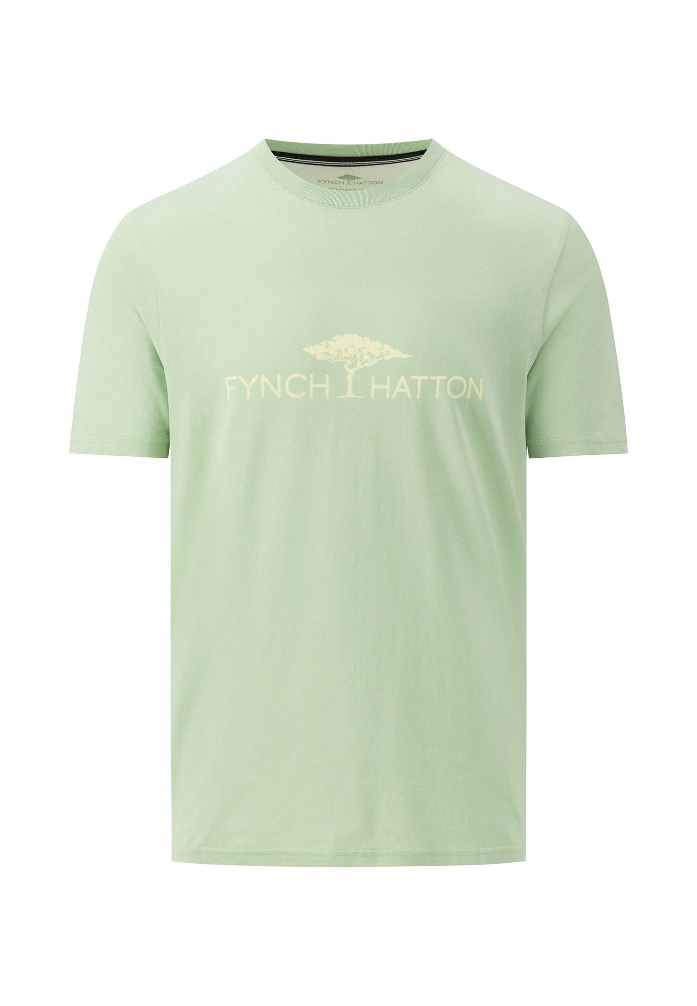 FYNCH-HATTON T-Shirt T-Shirt, big logo soft günstig online kaufen