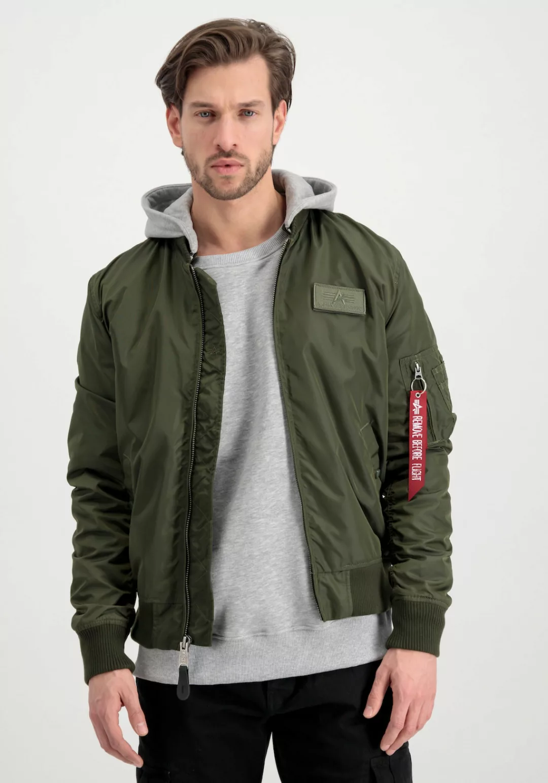 ALPHA INDUSTRIES Jacke MA-1 TT Hood 196108/515 günstig online kaufen