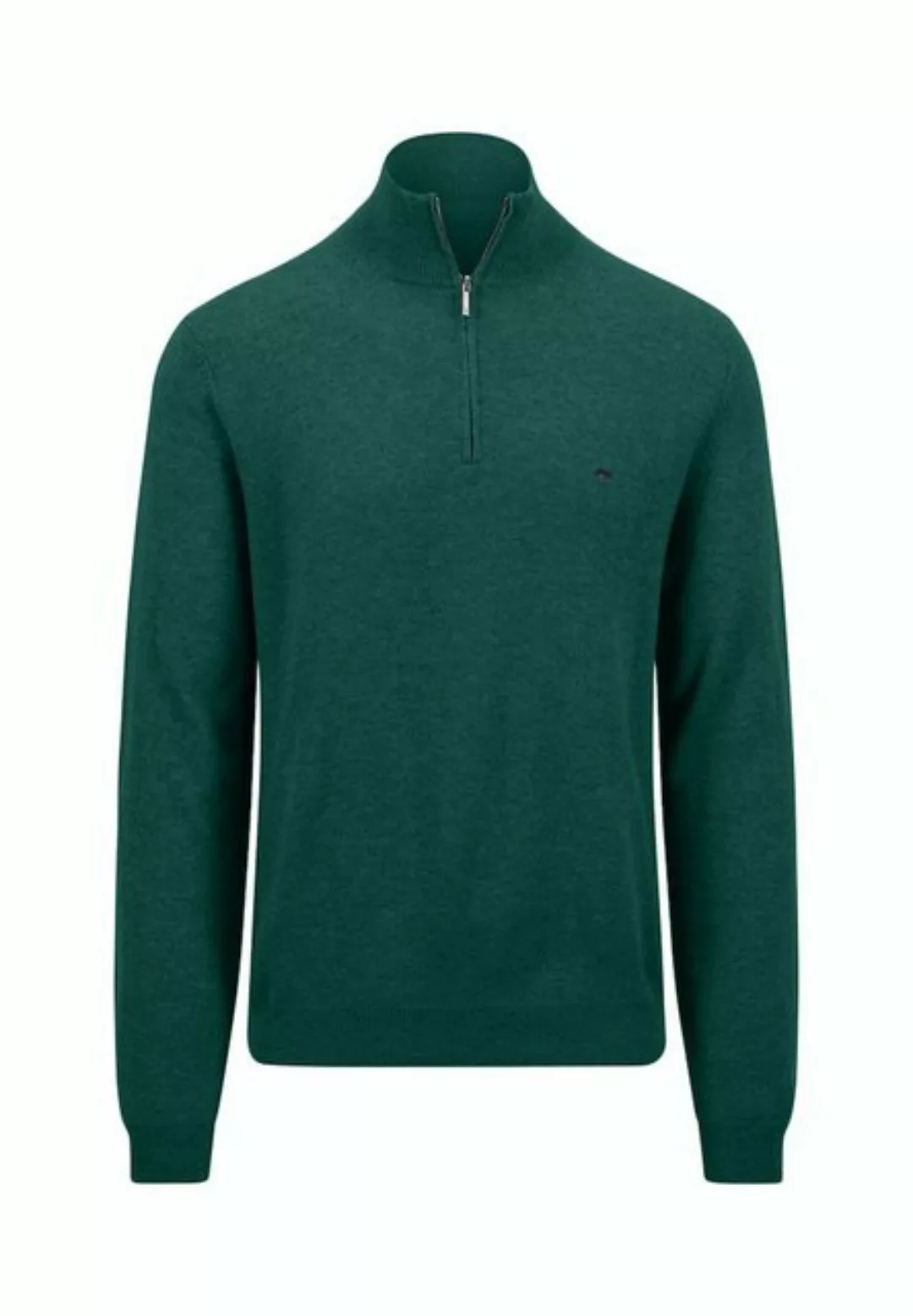 FYNCH-HATTON Wollpullover Herren Troyer aus Merino-Cashmere günstig online kaufen