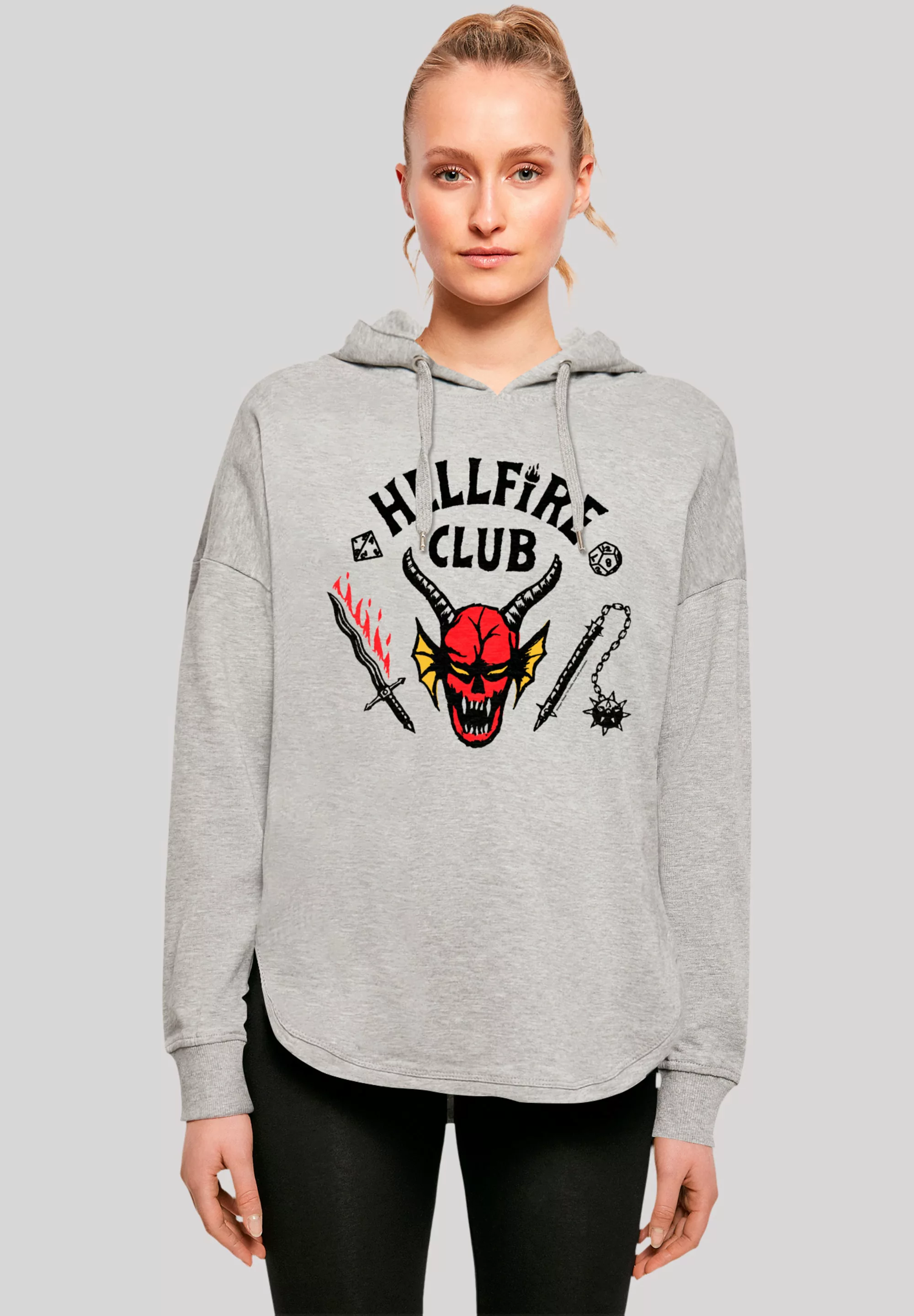 F4NT4STIC Kapuzenpullover "Stranger Things Hellfire Club Netflix TV Series" günstig online kaufen