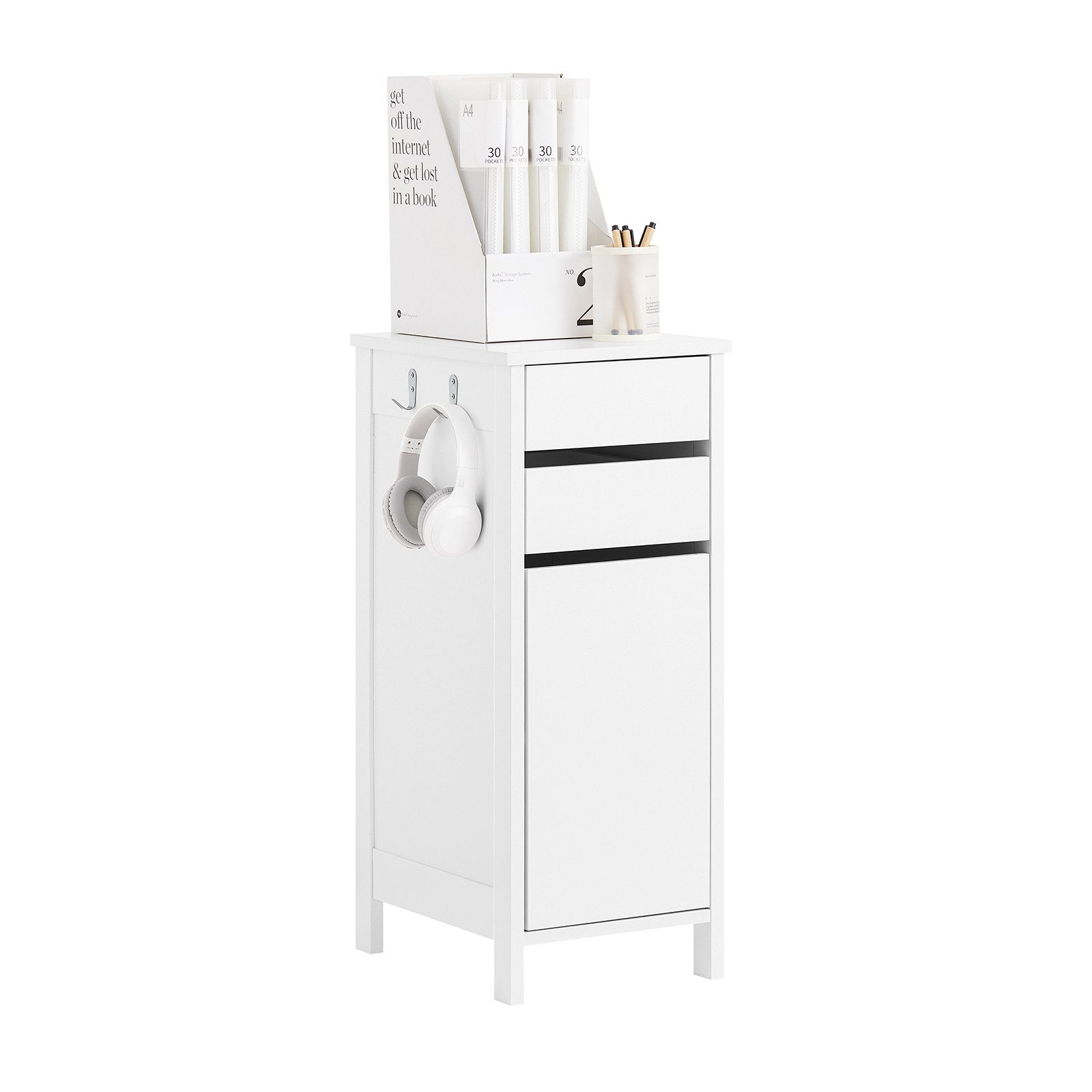 SoBuy Aktenschrank FWT108 Aufbewahrungsschrank Büroschrank Sideboard günstig online kaufen