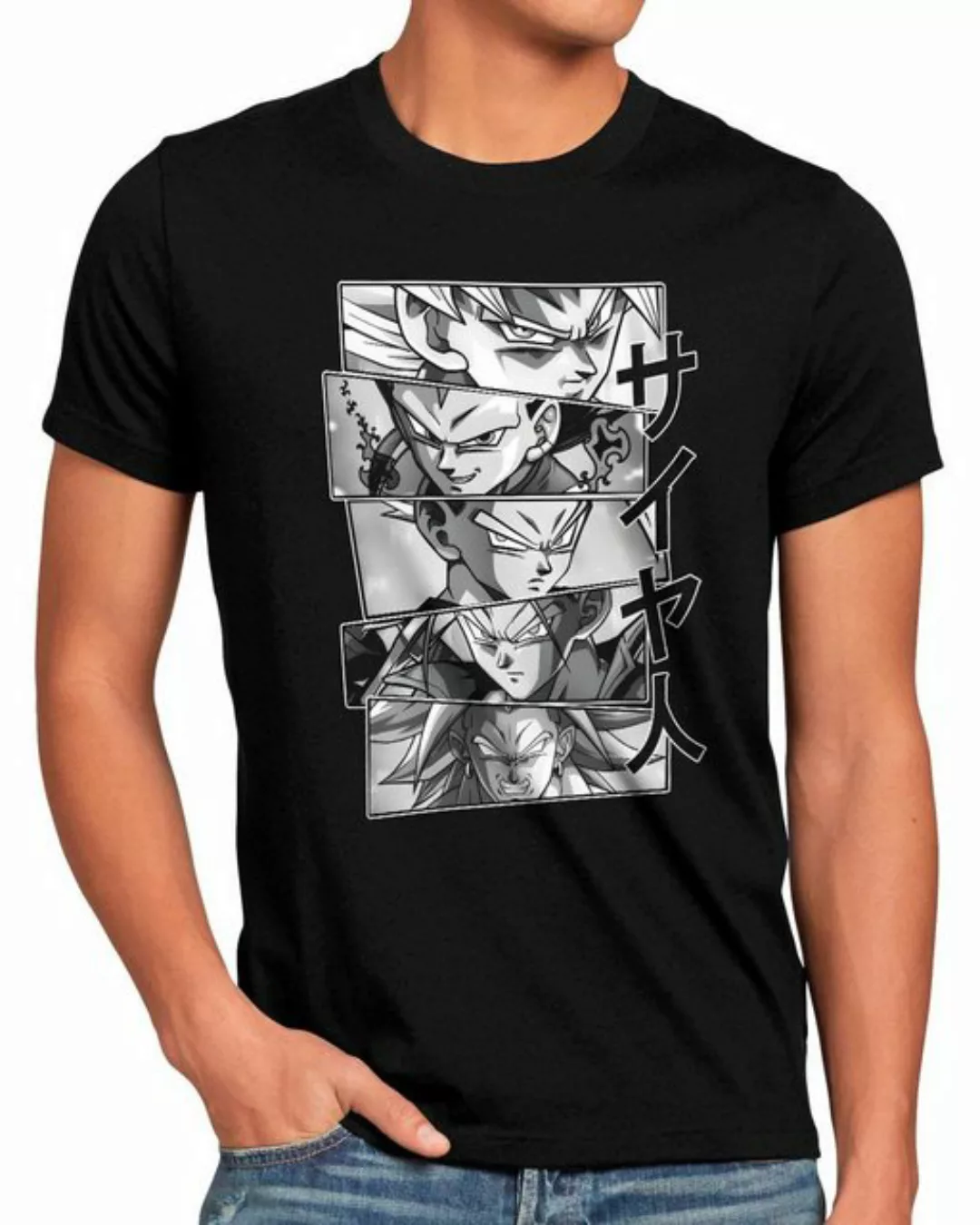 style3 T-Shirt Saiyan Heroes super dragonball z gt songoku breakers daima günstig online kaufen