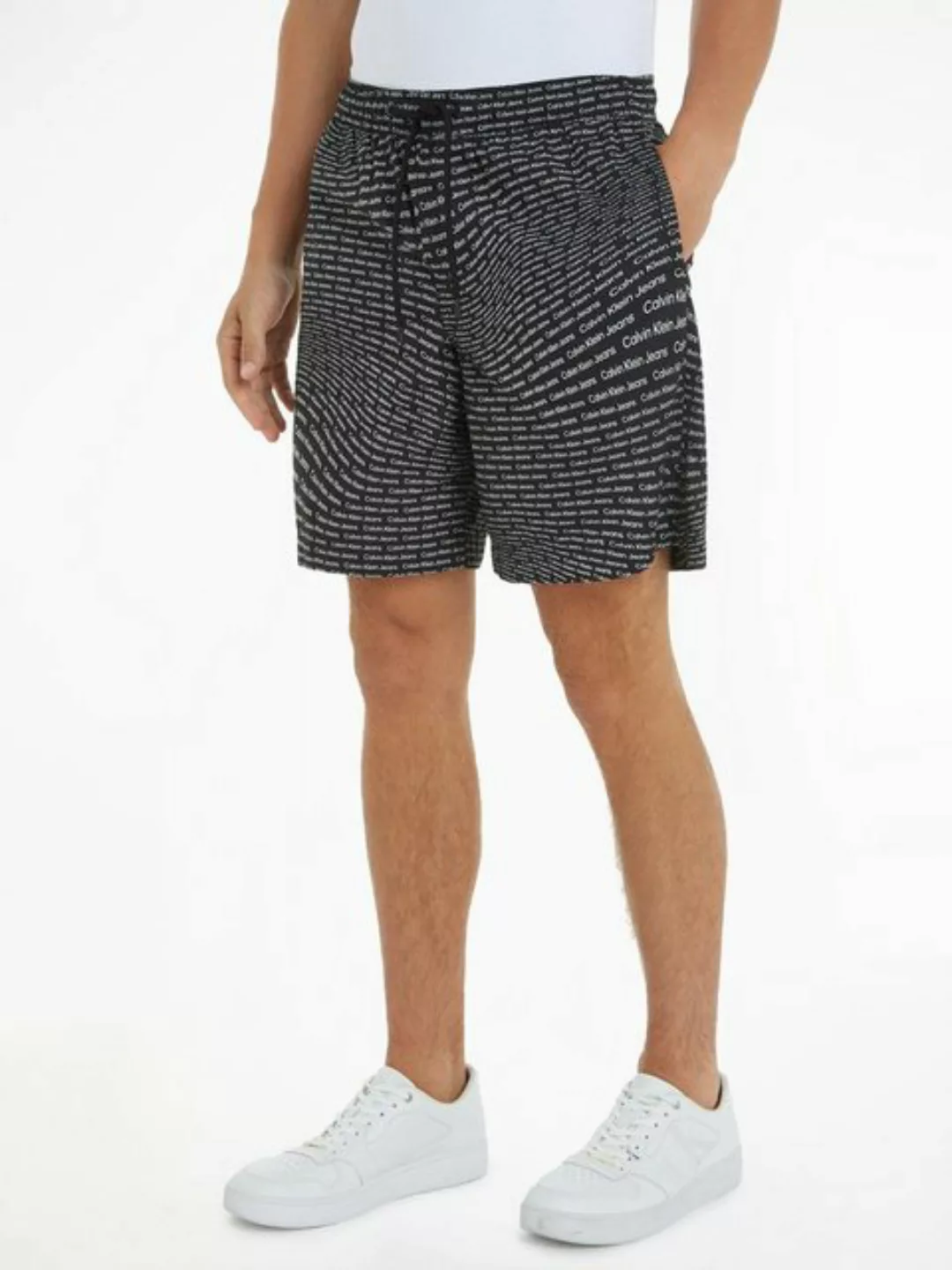 Calvin Klein Jeans Sweatshorts AOP SHORT mit Logoschriftzügen günstig online kaufen