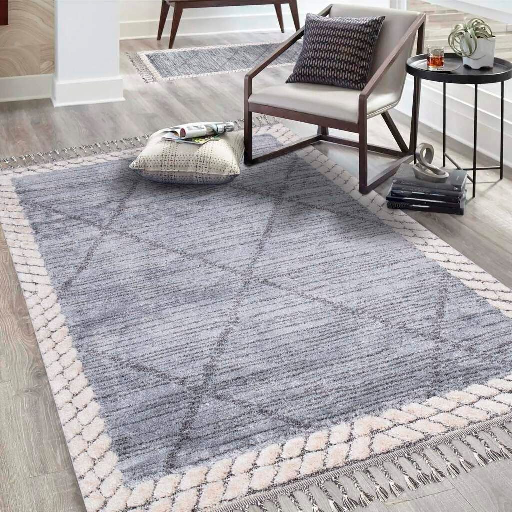 Carpet City Hochflor-Teppich »Valencia 909«, rechteckig, 20 mm Höhe, Läufer günstig online kaufen