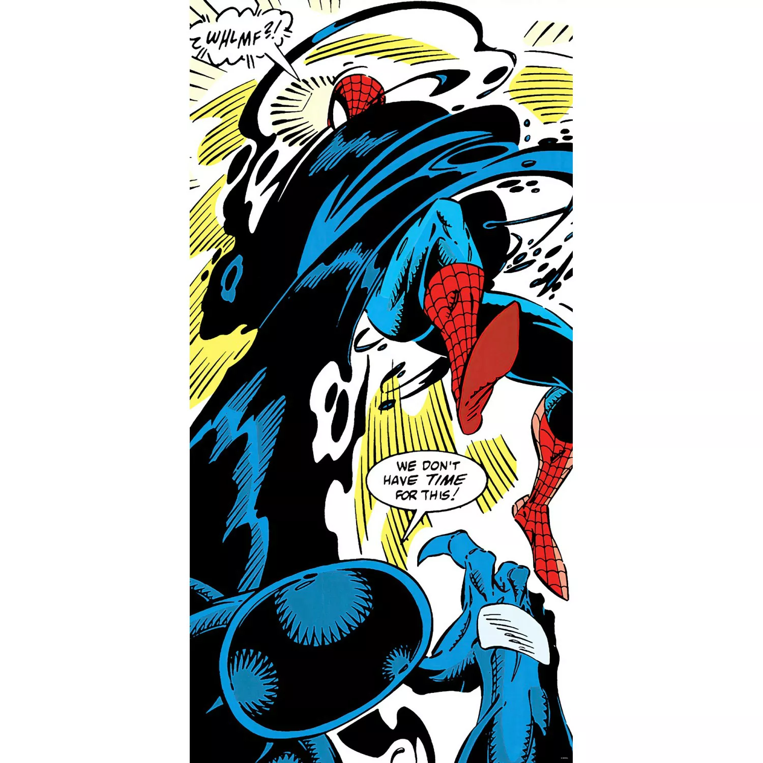 Komar Vliestapete »Spider-Man Retro Comic«, 100x200 cm (Breite x Höhe) günstig online kaufen