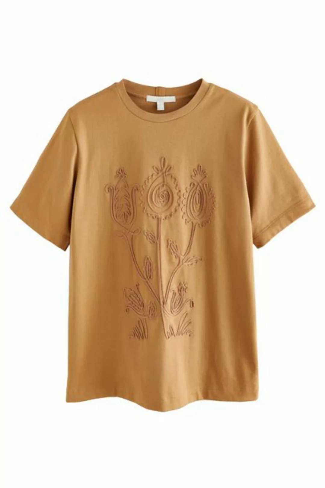 Next T-Shirt Schweres T-Shirt mit Provence-Grafik (1-tlg) günstig online kaufen