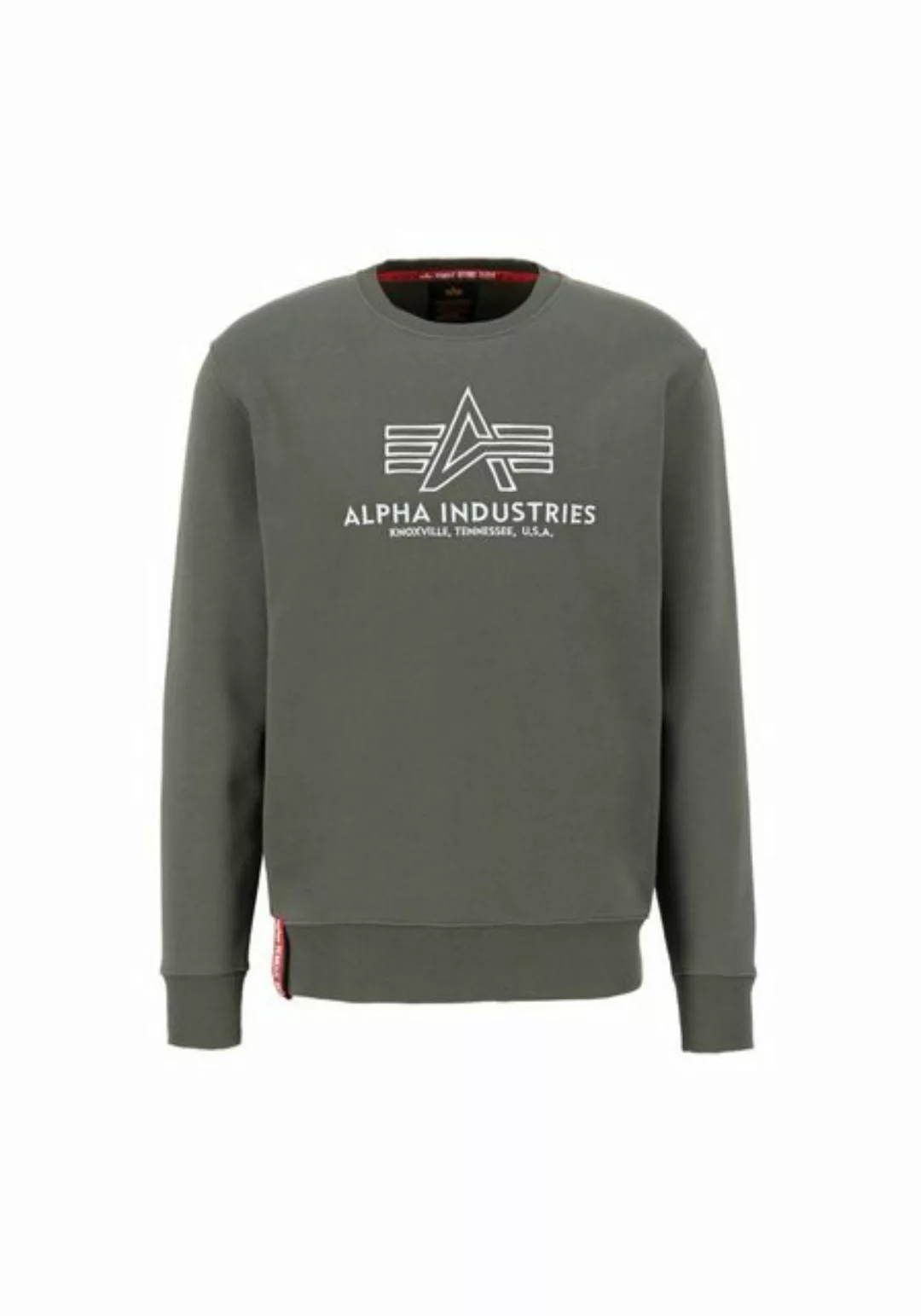 Alpha Industries Sweater "ALPHA INDUSTRIES Men - Sweatshirts Basic Sweater günstig online kaufen