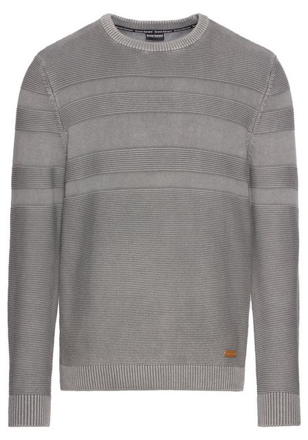 Bruno Banani Jacquardpullover Bis Größe 4 XL günstig online kaufen