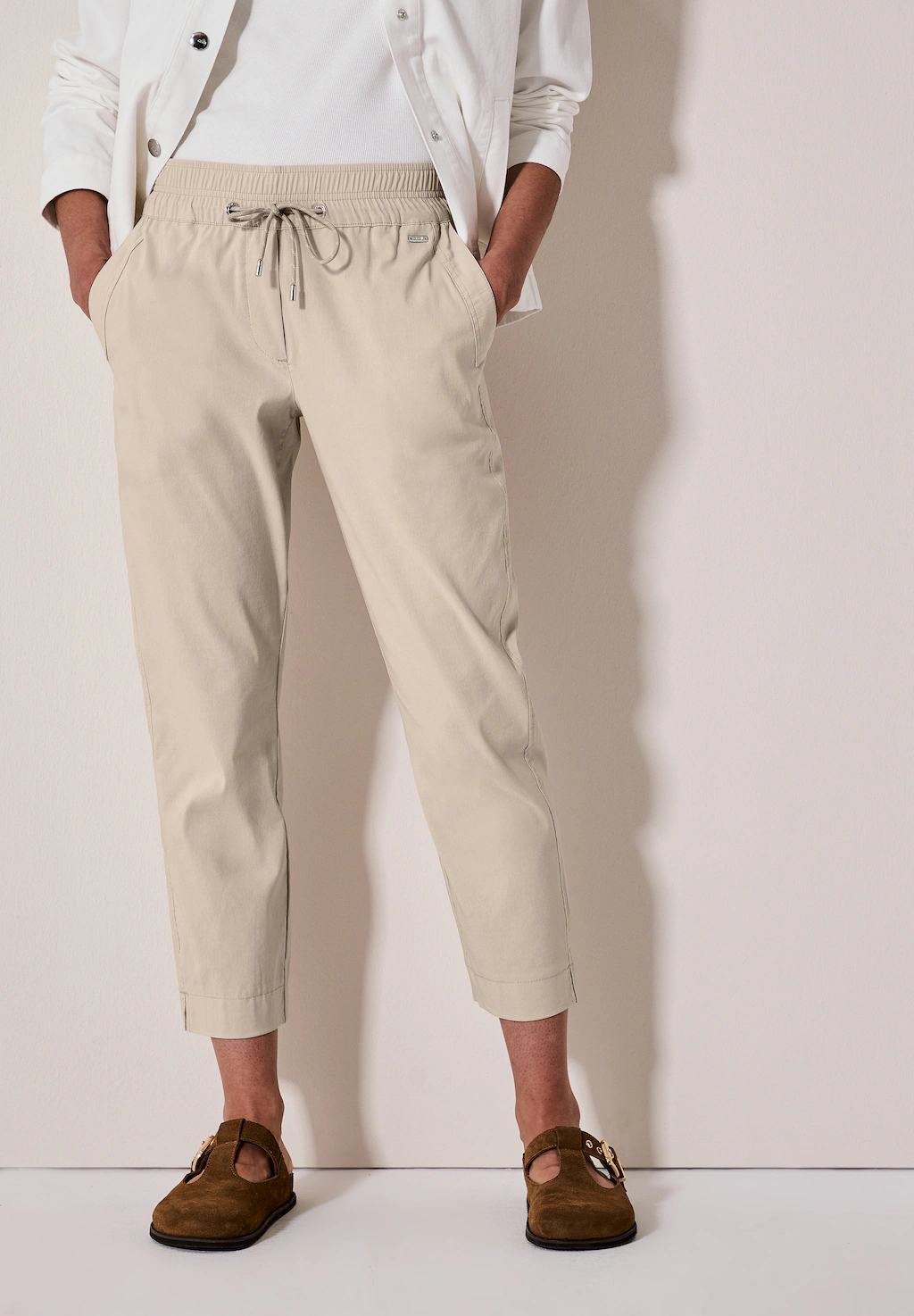 Cecil Jogger Pants, Elastikbund mit Tunnelzug günstig online kaufen