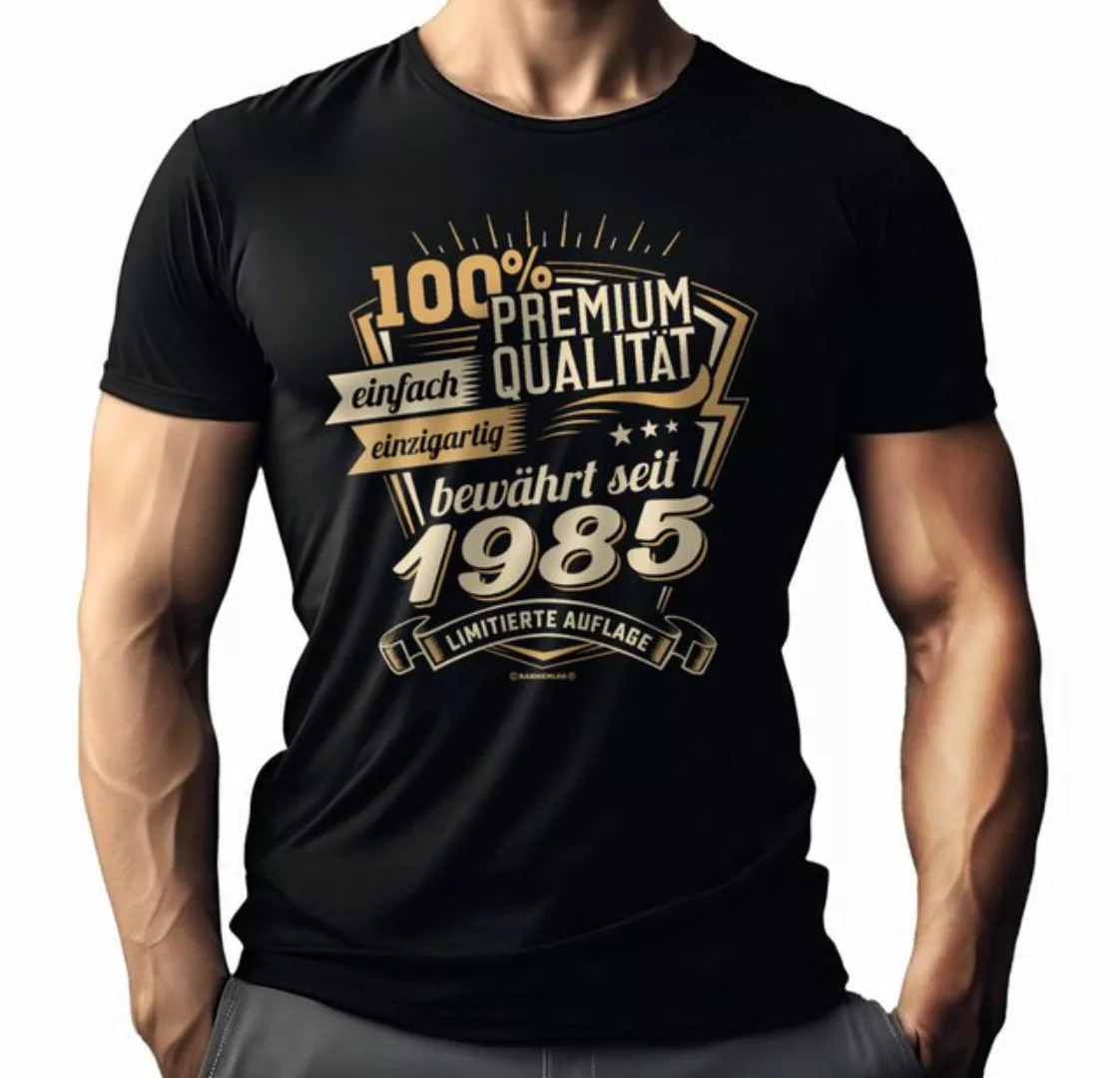 RAHMENLOS® T-Shirt als Geschenk zum 40. Geburtstag - Premium bewährt seit 1 günstig online kaufen