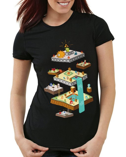 style3 T-Shirt Links Dungeon wild switch the breath of snes ocarina günstig online kaufen