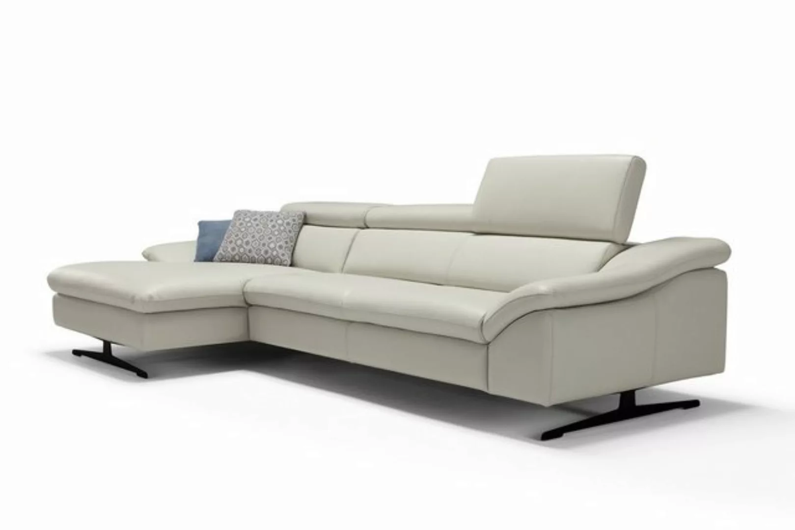 moebeloutlet.de Ecksofa Oslo Leder, Made in Italy günstig online kaufen