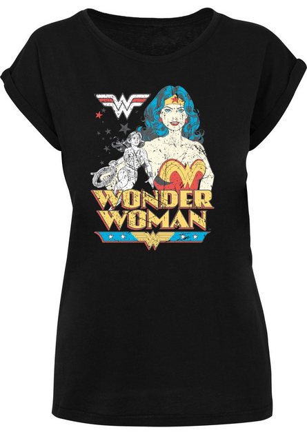 F4NT4STIC T-Shirt DC Comics Superhelden Wonder Woman Posing Print günstig online kaufen