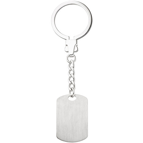 SIGO Schlüsselanhänger mit Gravurplatte 925 Sterling Silber Gravur günstig online kaufen
