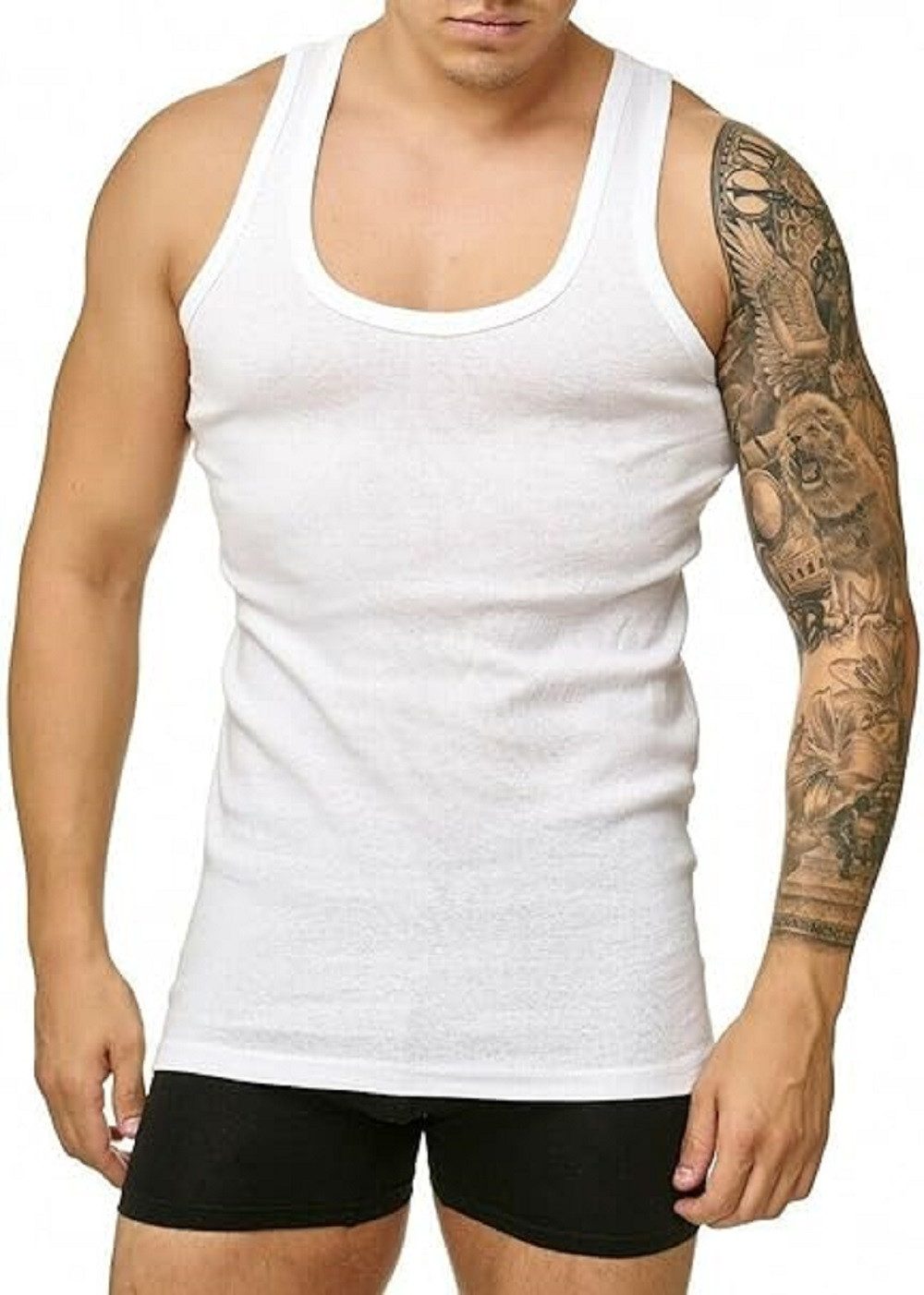 DDOnlineShop Unterhemd 4 Stück Tank Top günstig online kaufen