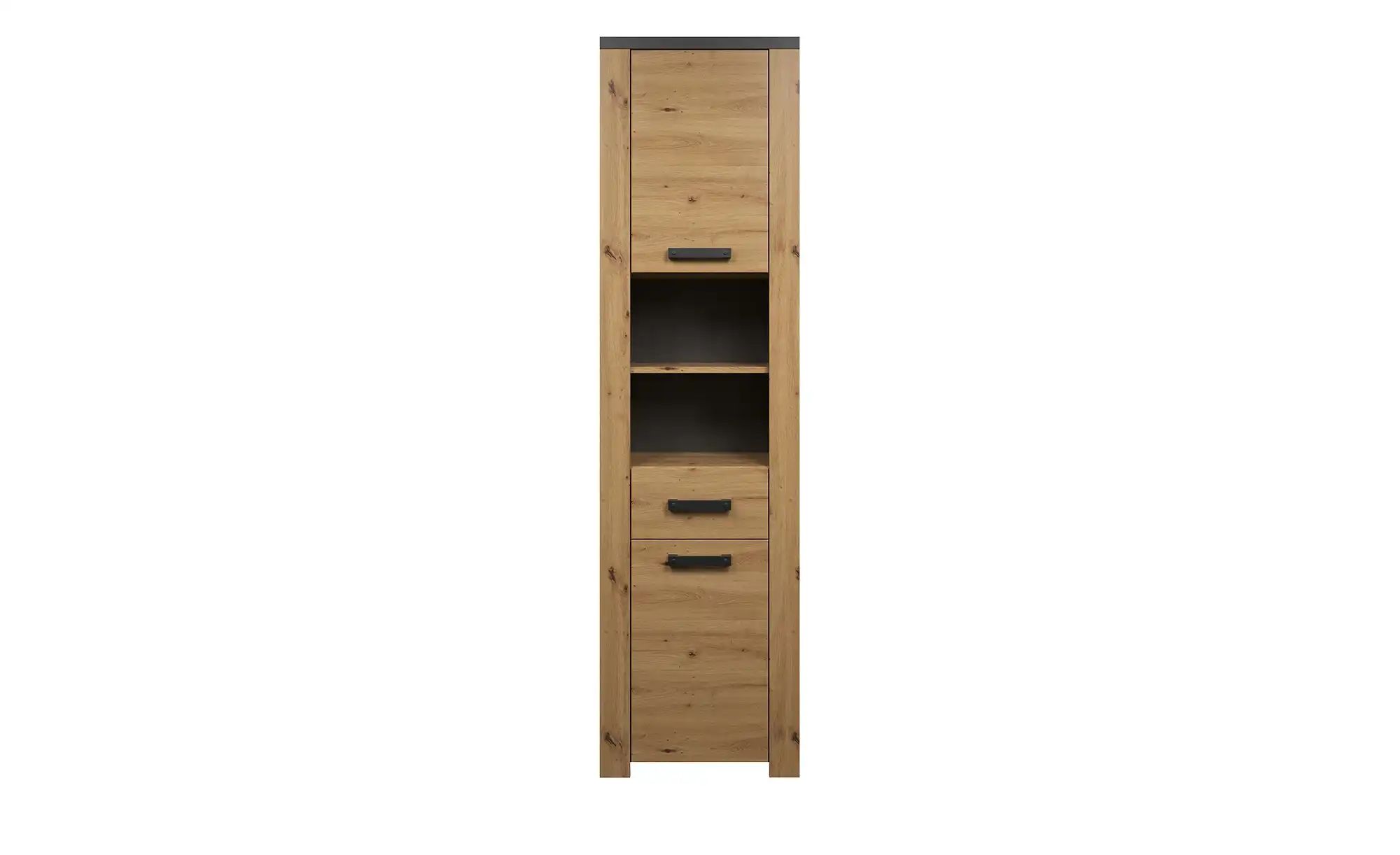 trendteam Hochschrank Badezimmerschrank Badschrank Highboard Badmöbel Eiche günstig online kaufen