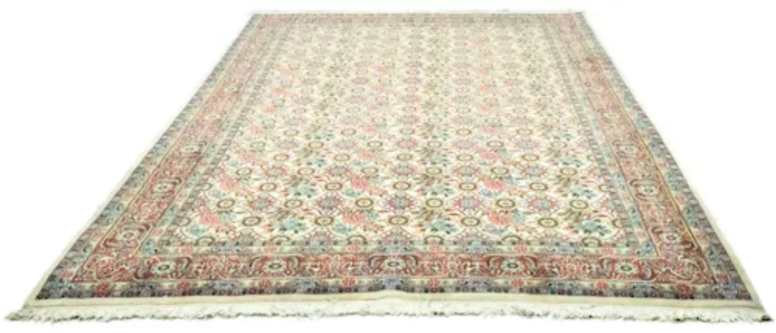 morgenland Wollteppich »Hamadan Teppich handgeknüpft beige«, rechteckig günstig online kaufen