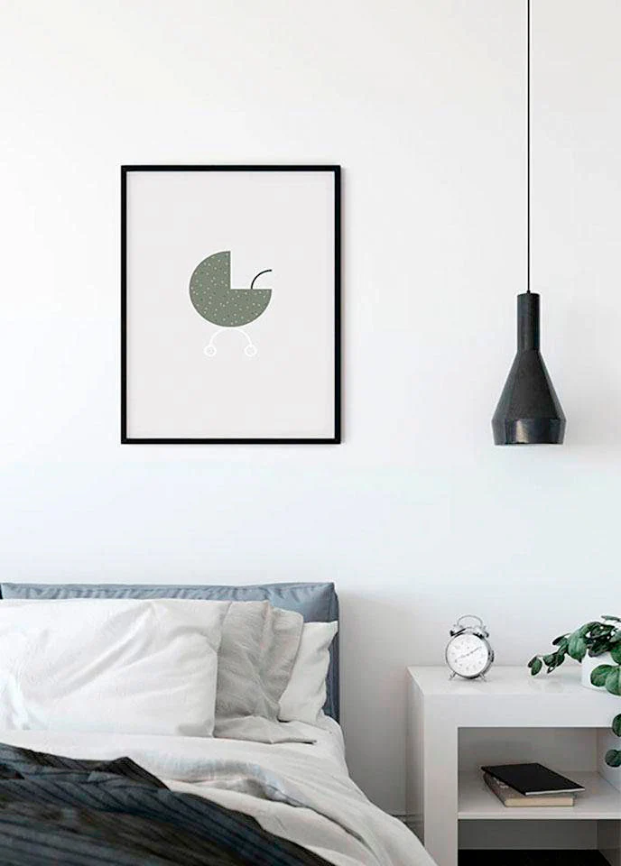 Komar Bild "Baby Hello World", Figuren, (1 St.), Wandbild zur Dekoration - günstig online kaufen
