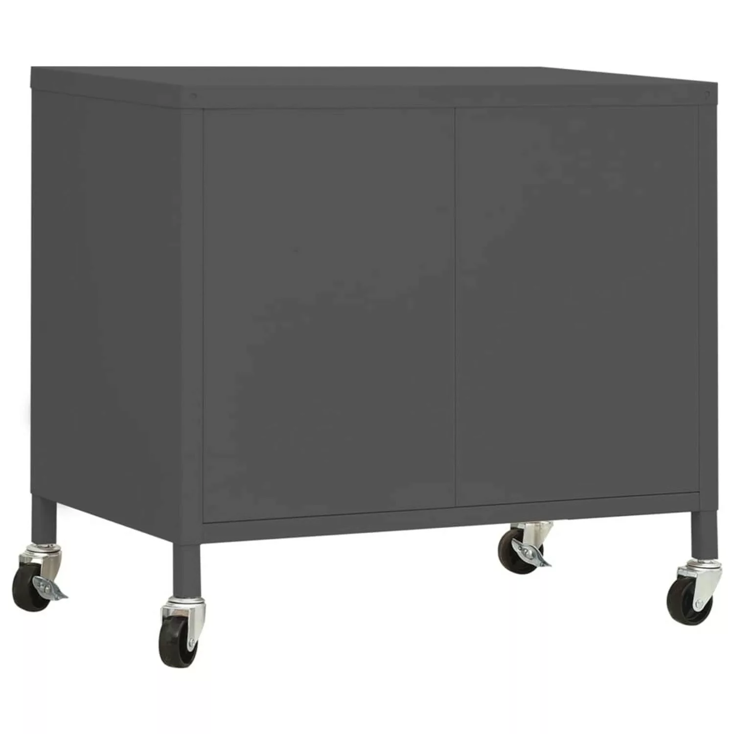 vidaXL Aktenschrank Lagerschrank Anthrazit 60x35x49 cm Stahl günstig online kaufen