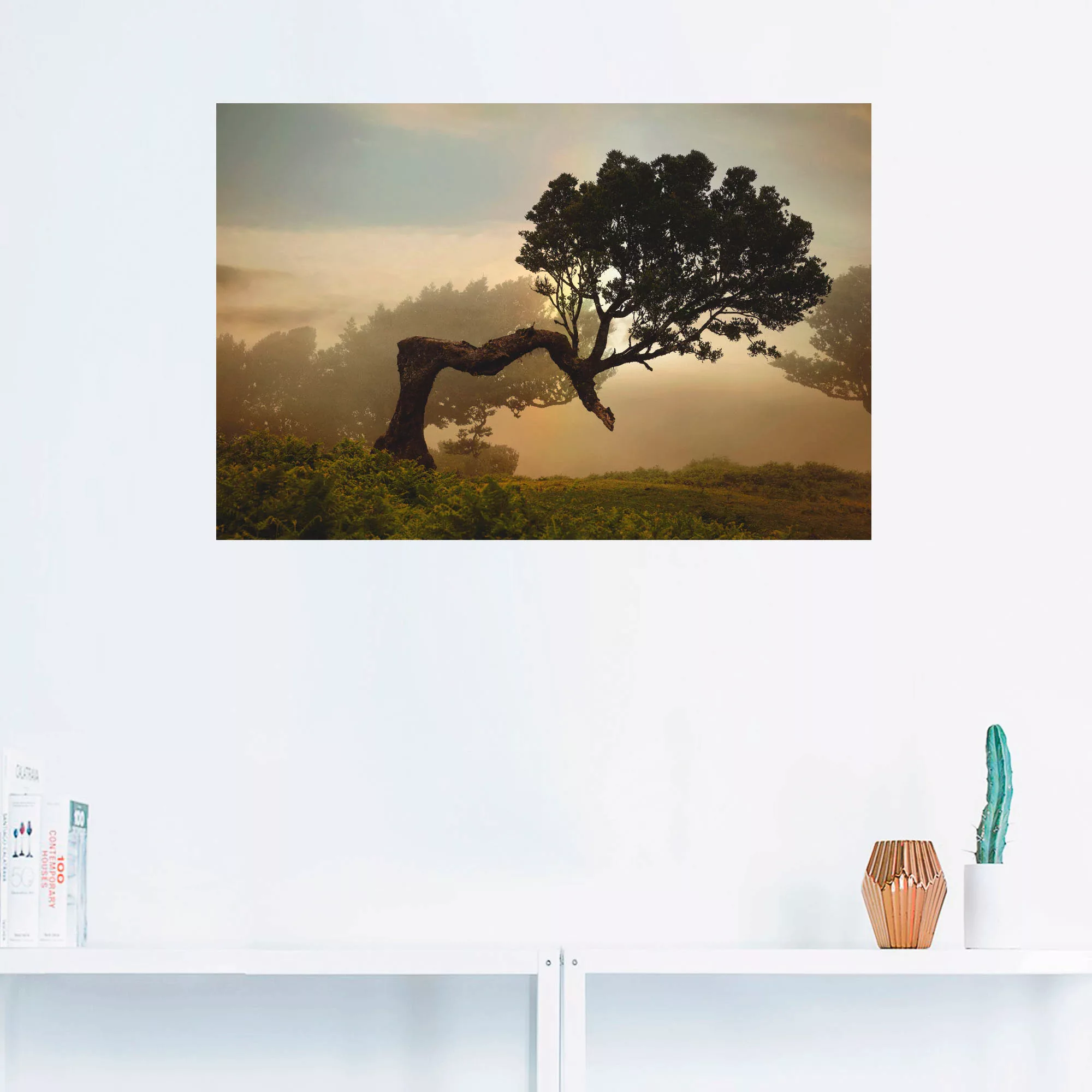 Artland Wandbild »Lorbeerbaum«, Bäume, (1 St.), als Alubild, Outdoorbild, L günstig online kaufen