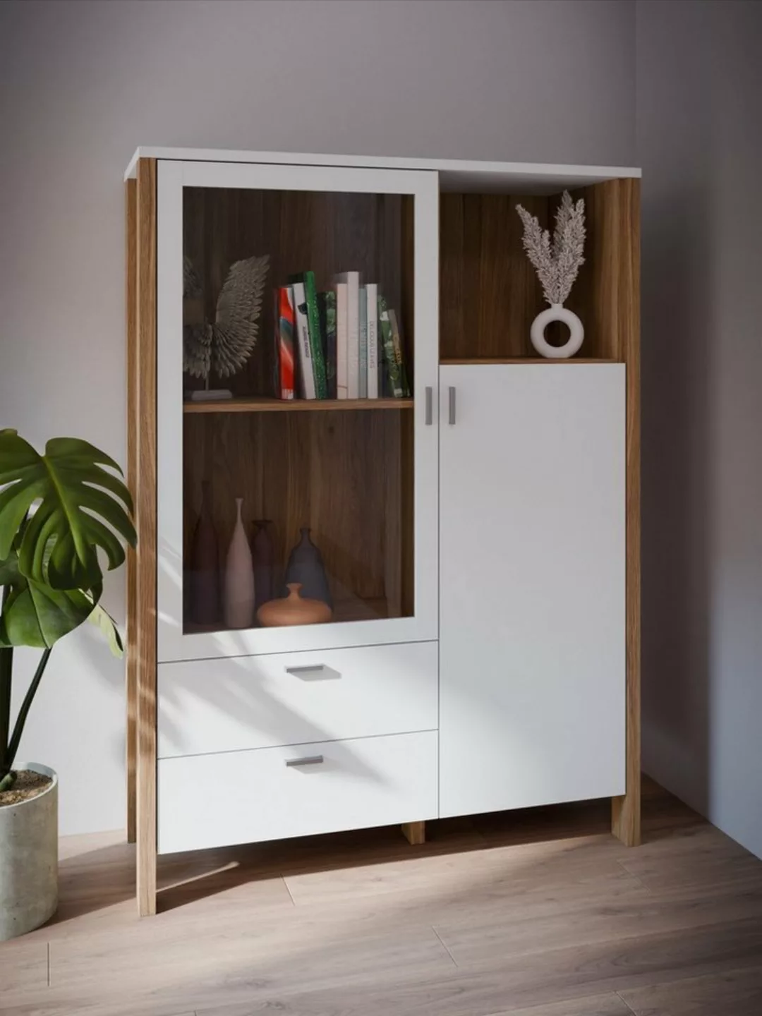 FORTE Highboard "Saitama" günstig online kaufen