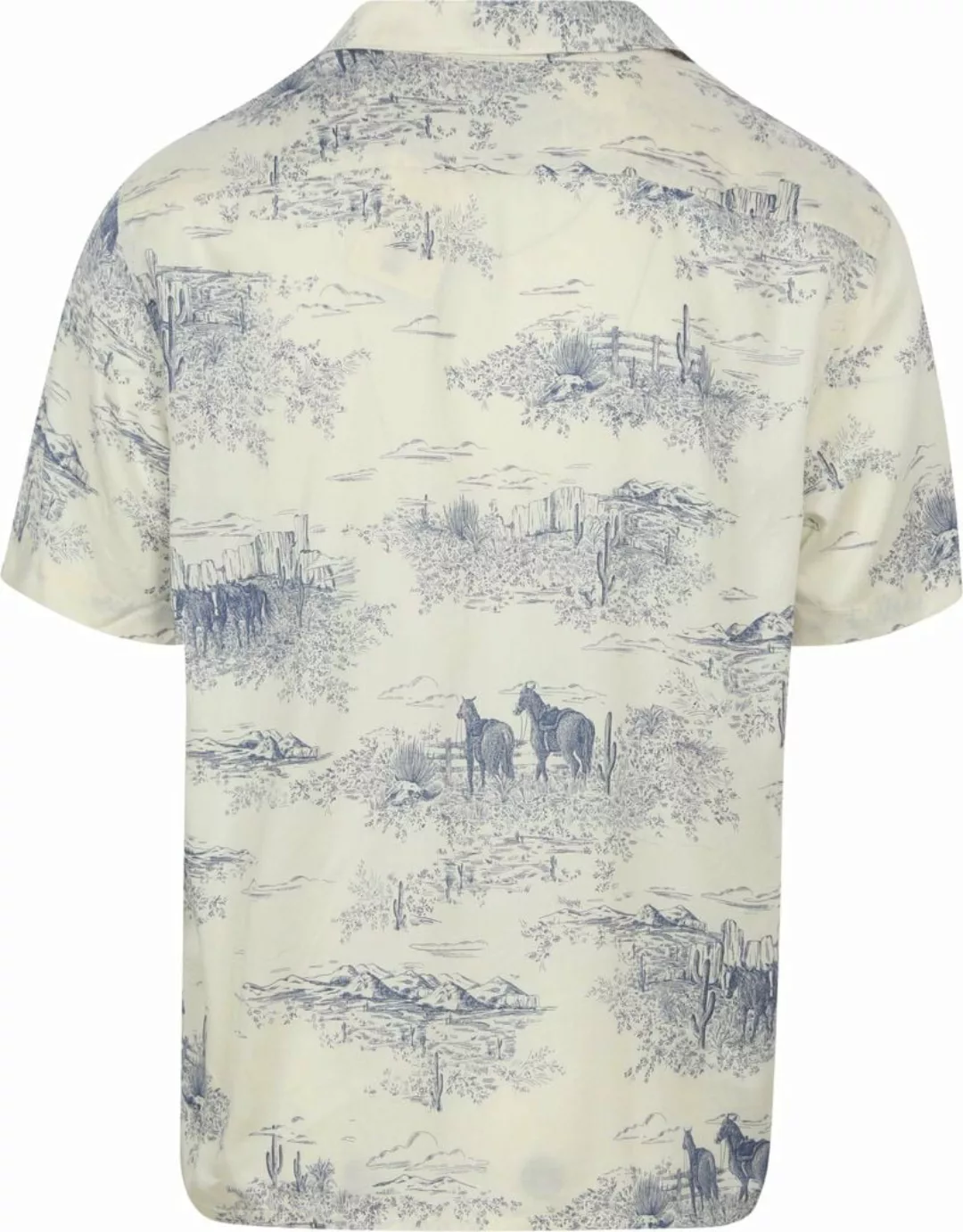 Levi's Overhemd Kurzarm Off-white Sunset Vintage - Größe L günstig online kaufen