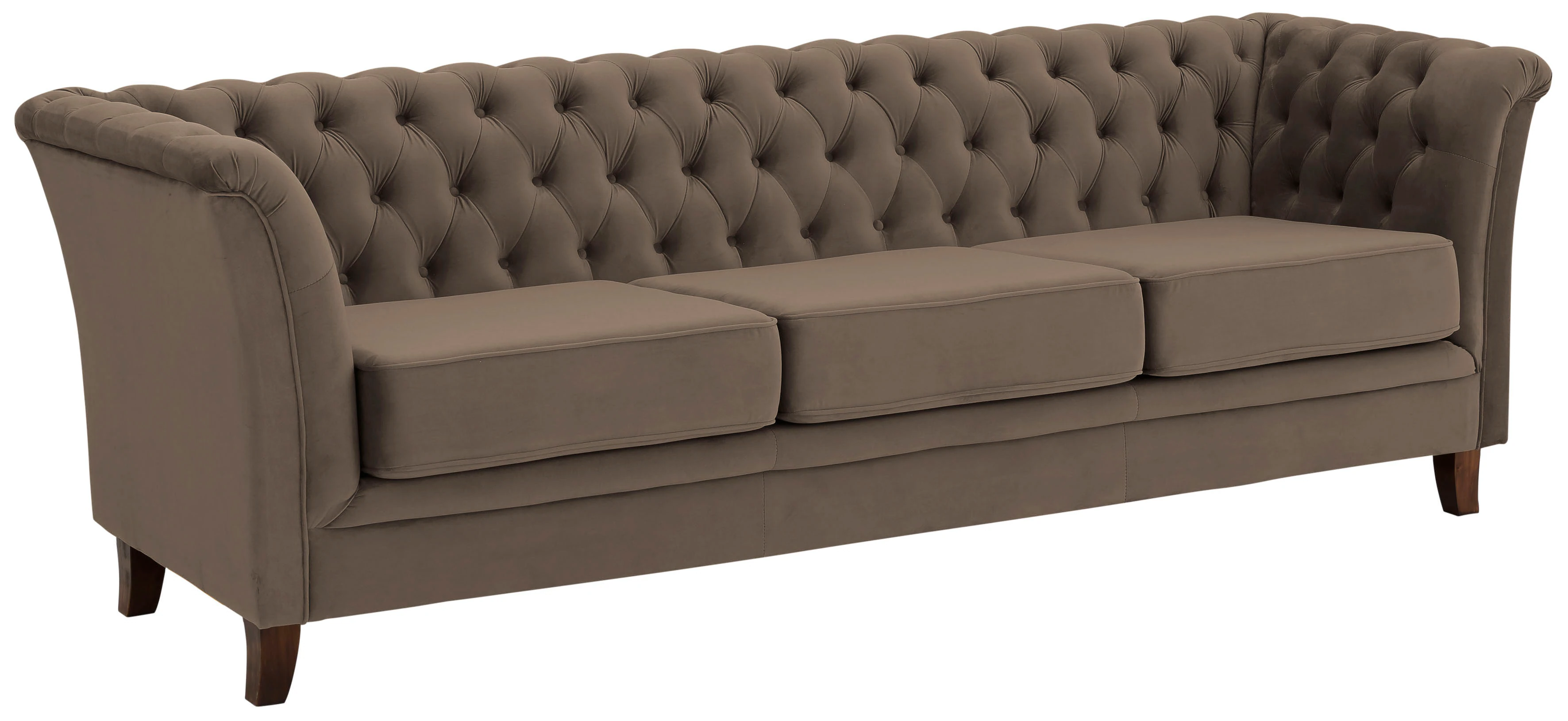 Home affaire Chesterfield-Sofa "Dover", aufwändige Knopfheftung in Chesterf günstig online kaufen