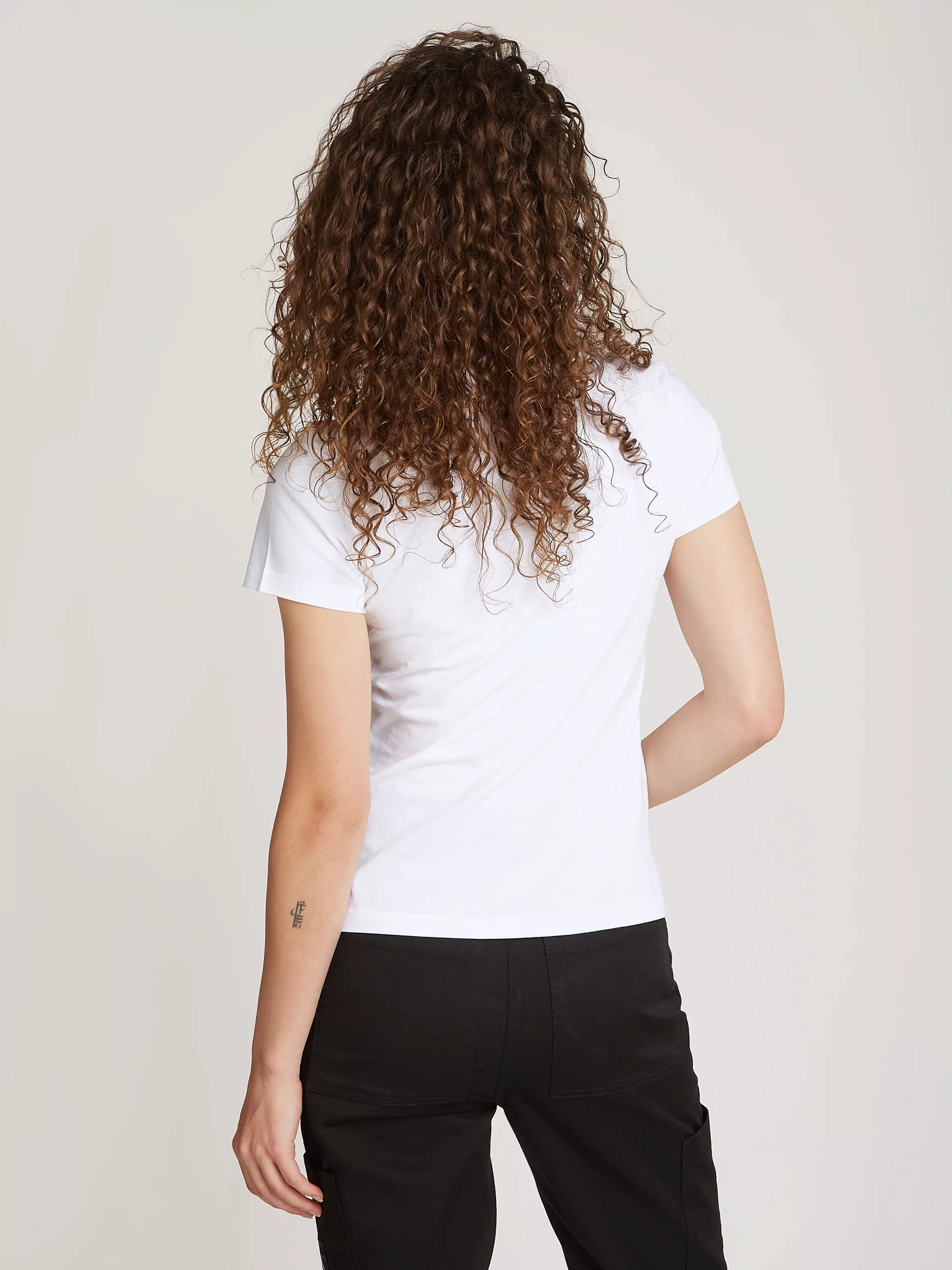 Calvin Klein Jeans T-Shirt "OUTLINED CK SLIM TEE", mit Logodruck günstig online kaufen
