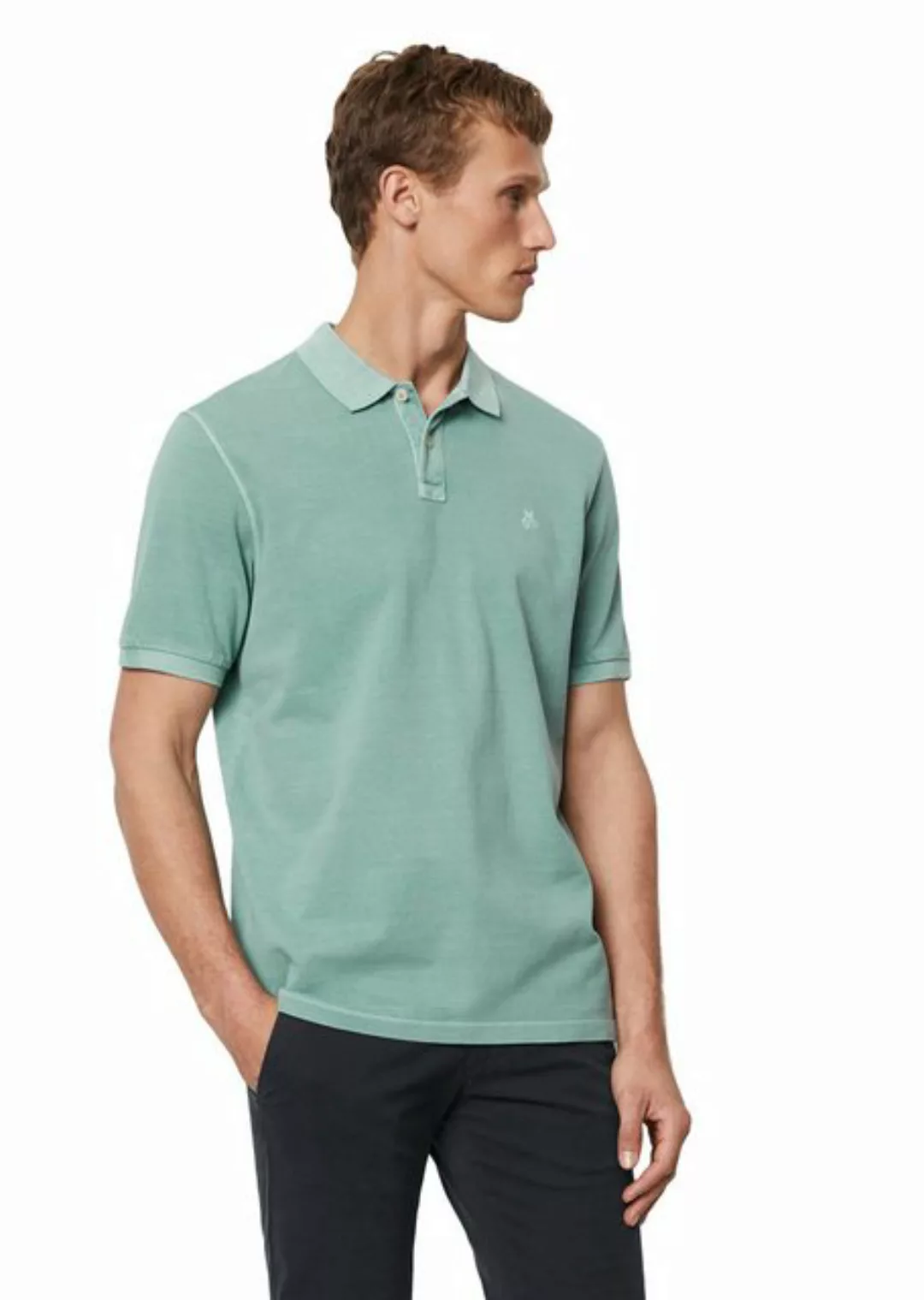 Marc O'Polo Poloshirt aus Bio-Baumwolle günstig online kaufen