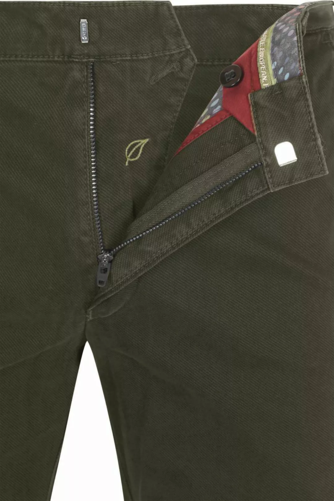 Meyer Chino Bonn Twill Olivgrün - Größe 54 günstig online kaufen