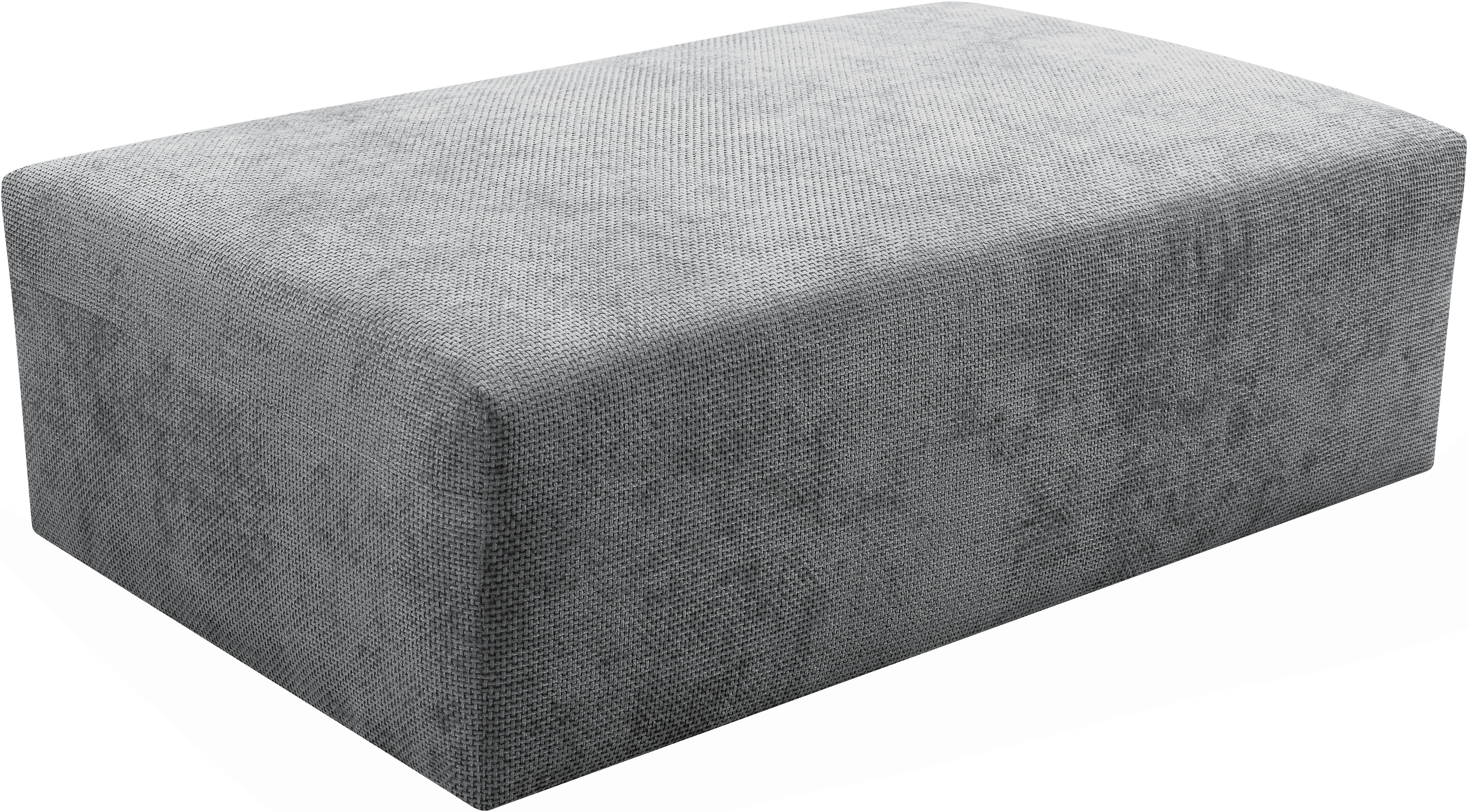 WERK2 Polsterhocker "Zeus-XL", Curvy Trend Hocker mit urbaner Optik günstig online kaufen