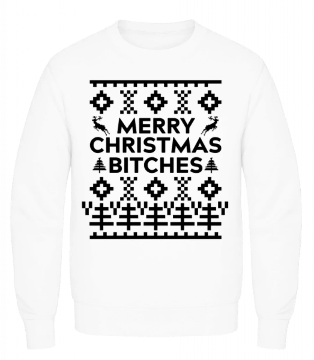 Merry Christmas Bitches · Männer Pullover günstig online kaufen