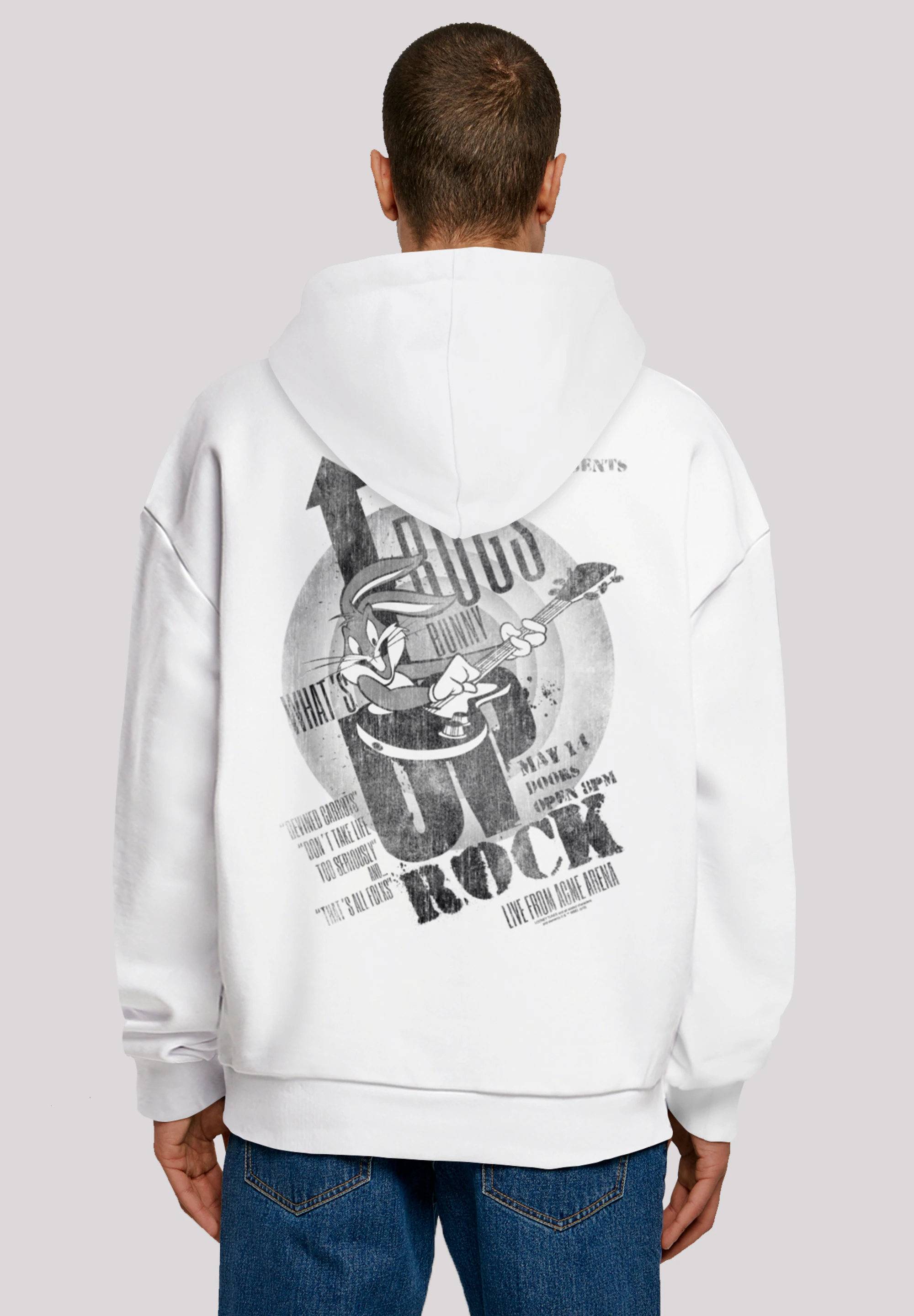 F4NT4STIC Kapuzenpullover "Looney Tunes Bugs Bunny Whats Up Rock", Print günstig online kaufen