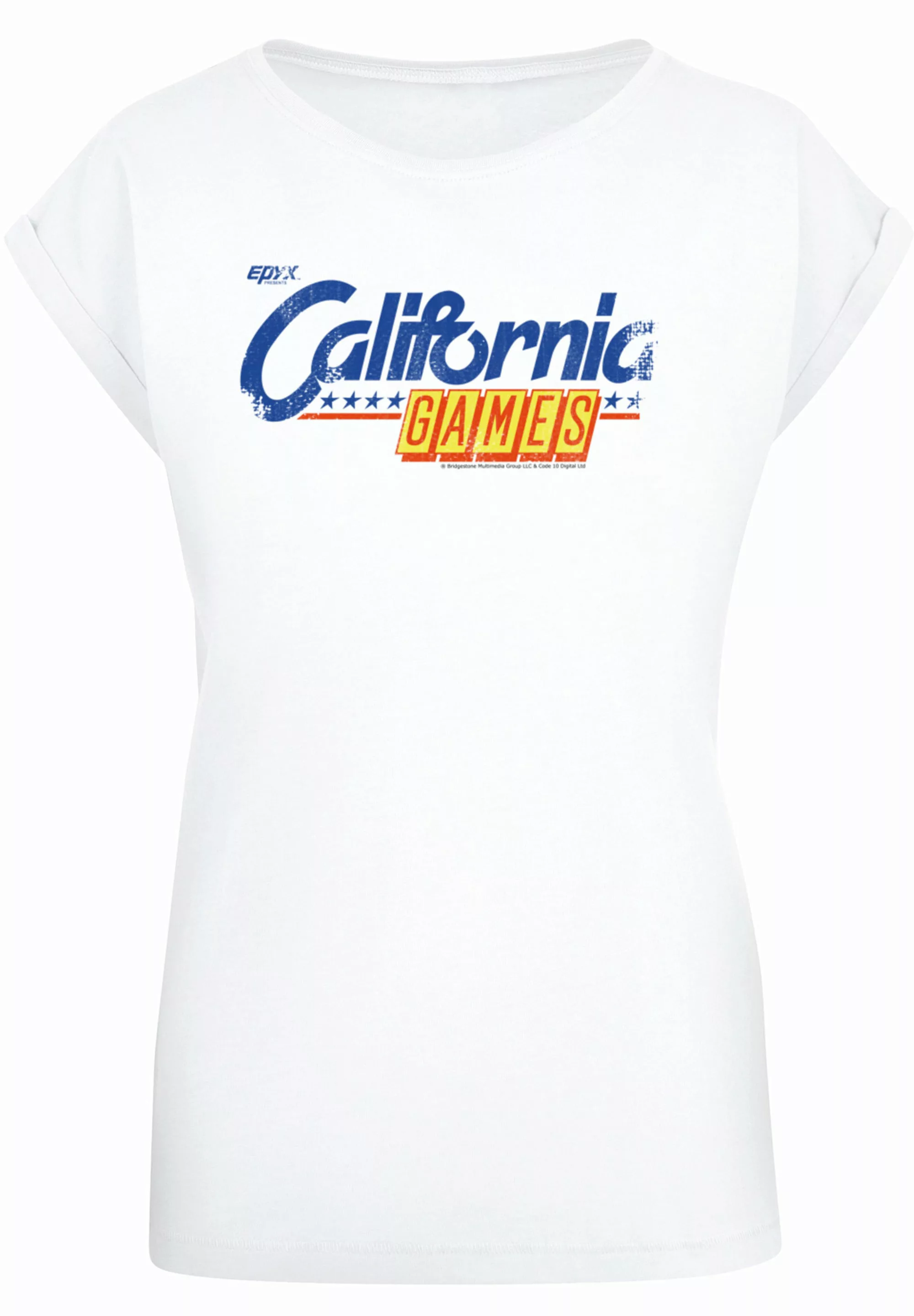 F4NT4STIC T-Shirt "Retro Gaming California GAMES LOGO", Print günstig online kaufen