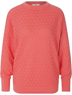 Rundhals-Pullover Peter Hahn pink günstig online kaufen