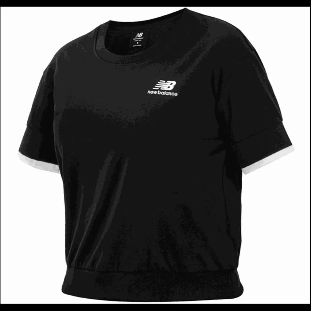 New Balance Village Graphic Kurzarm T-shirt XS Black günstig online kaufen