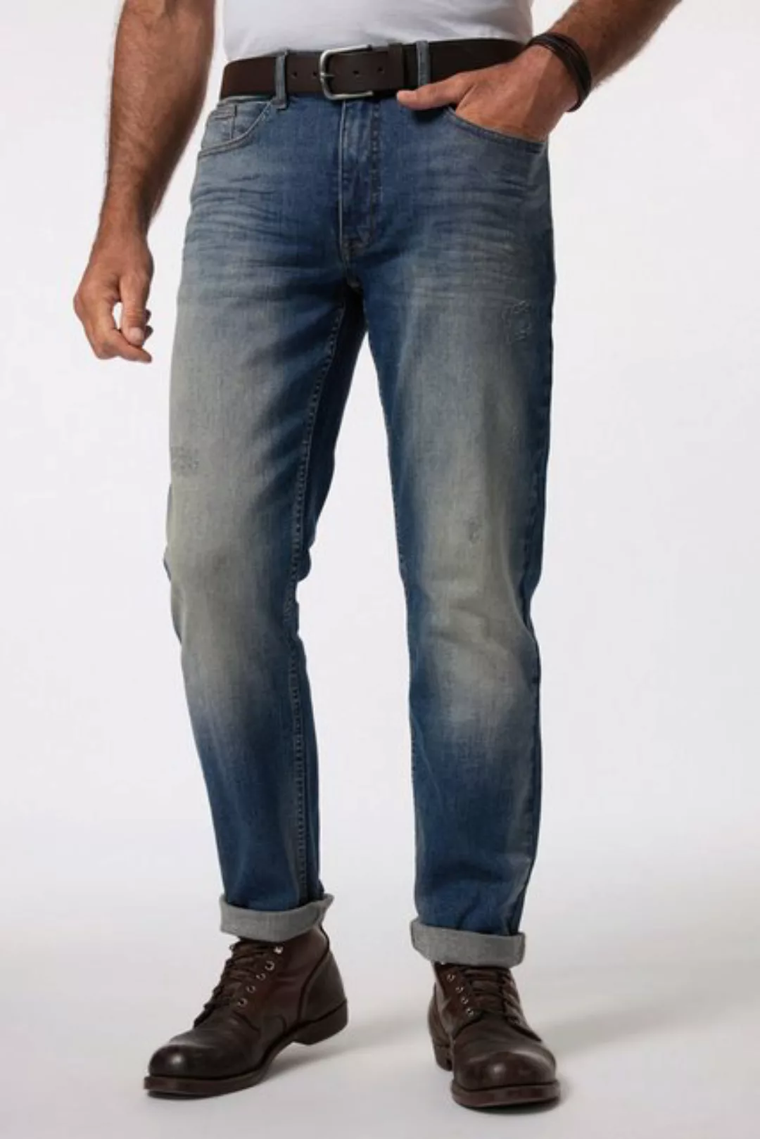 JP1880 5-Pocket-Jeans JP 1880 Jeans Denim FLEXNAMIC® destroyed 5-Pocket günstig online kaufen