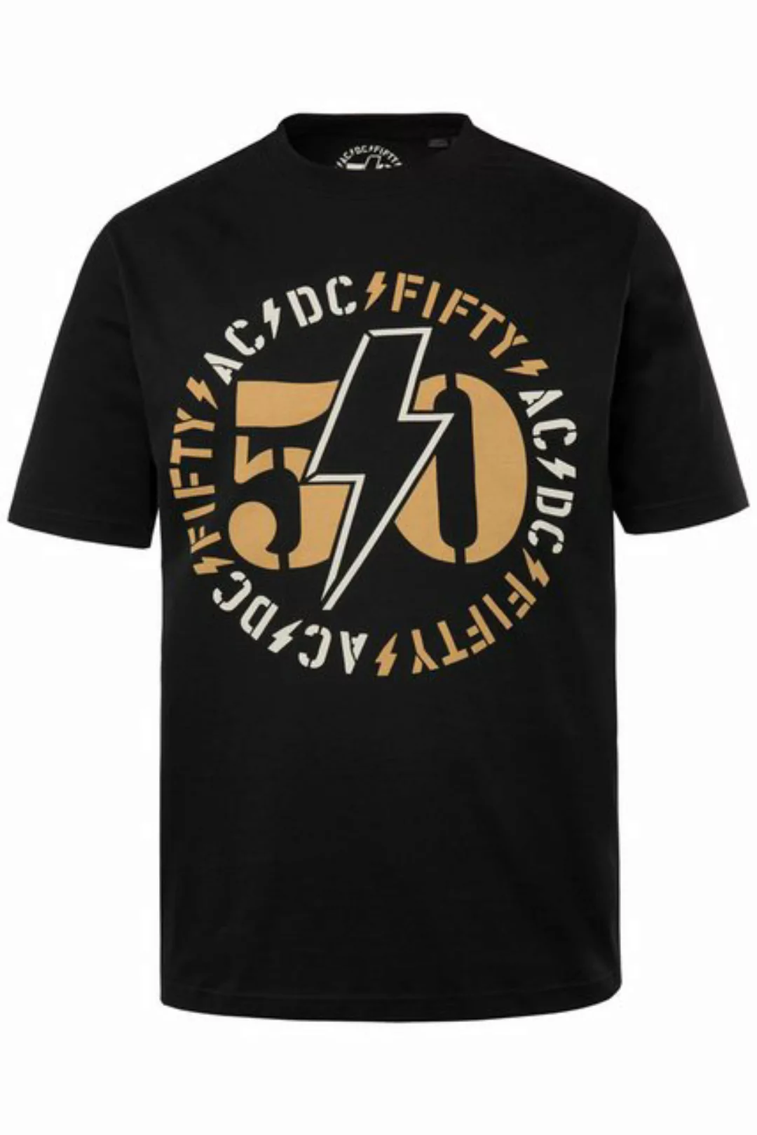 JP1880 T-Shirt JP 1880 T-Shirt Bandshirt AC/DC Halbarm bis 8 XL günstig online kaufen