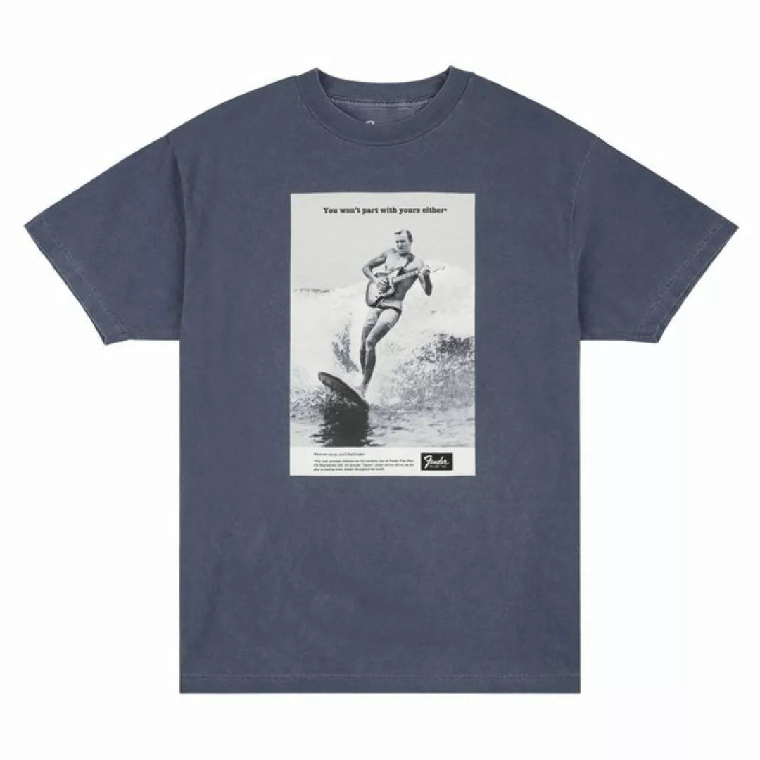 Fender T-Shirt (Textilien, T-Shirts) Vintage Ad Surfer Tee L - T-Shirt günstig online kaufen