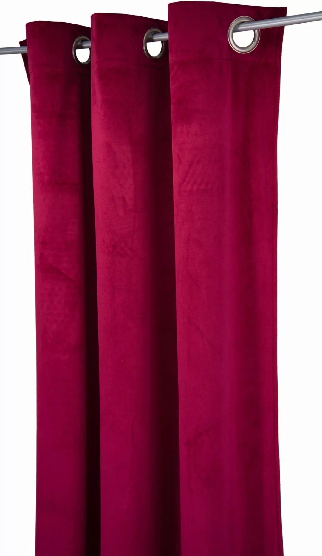 TOM TAILOR HOME Vorhang »FRENCH VELVET«, (1 St.), HxB: 245x135 günstig online kaufen