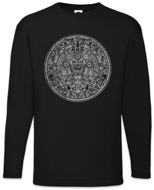 Urban Backwoods Langarmshirt Aztec Mandala Langarm T-Shirt Azteken Indians günstig online kaufen