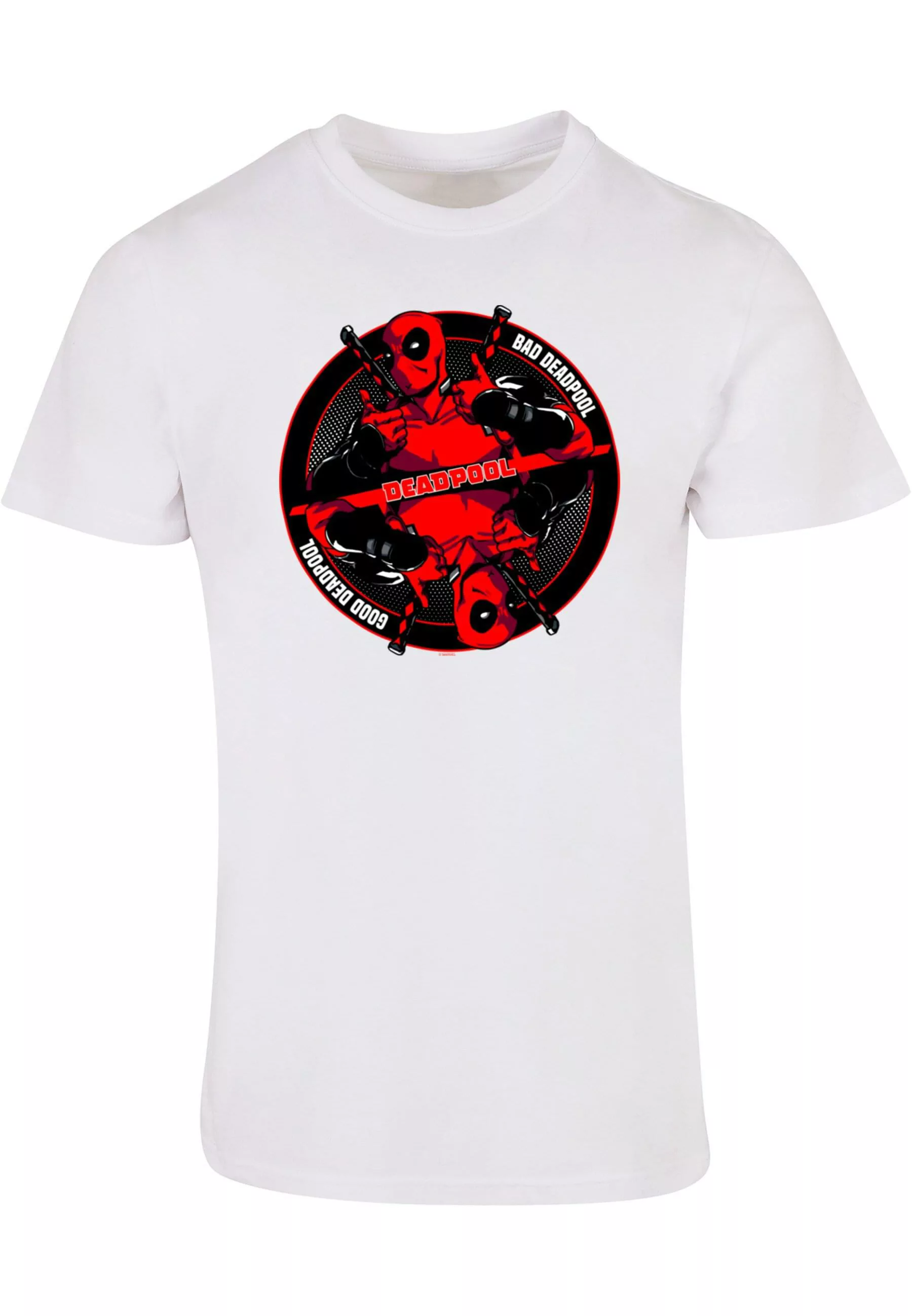 ABSOLUTE CULT T-Shirt "ABSOLUTE CULT Herren Deadpool - Good Bad T-Shirt" günstig online kaufen