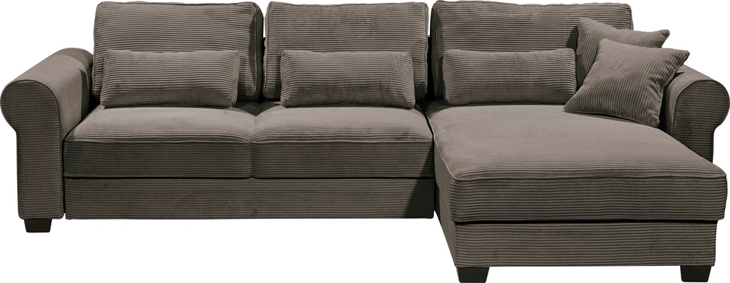 ED EXCITING DESIGN Ecksofa "Angelina L-Form", mit Bettfunktion, Bettkasten günstig online kaufen