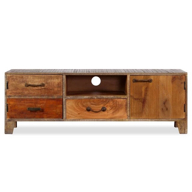 furnicato TV-Schrank Massivholz Vintage 118x30x40 cm (1-St) günstig online kaufen