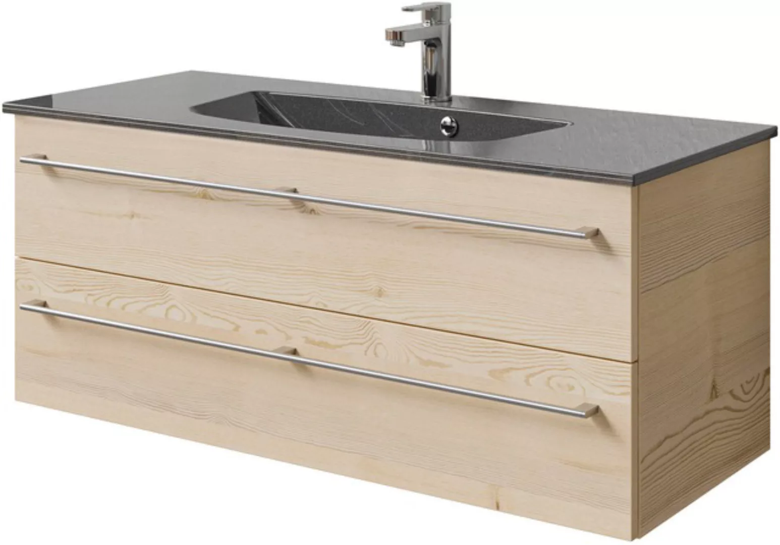 Saphir Waschtisch »Serie 6025 Mineralmarmor-Waschtisch mit Unterschrank, 11 günstig online kaufen